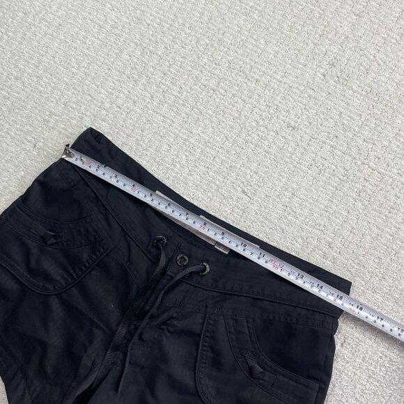 Powder Room Board Shorts Women's 7 Black Sun Surf Swim Smile Versatile Beach - Picture 6 of 12